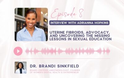 Episode 8: Interview with Adrianna Hopkins: Uterine Fibroids, Advocacy, and Uncovering the Missing Lessons in Sexual Education